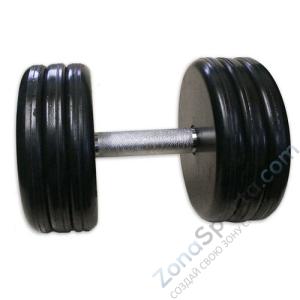 Гантель MB Barbell MB KL-27 неразборная (классик)