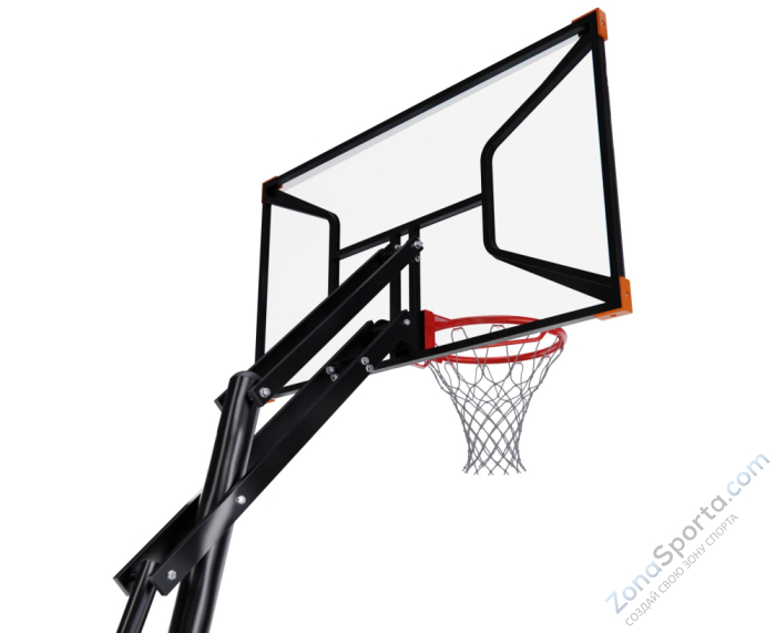 Баскетбольная мобильная стойка DFC Sportsoul 127х84х0,3 см