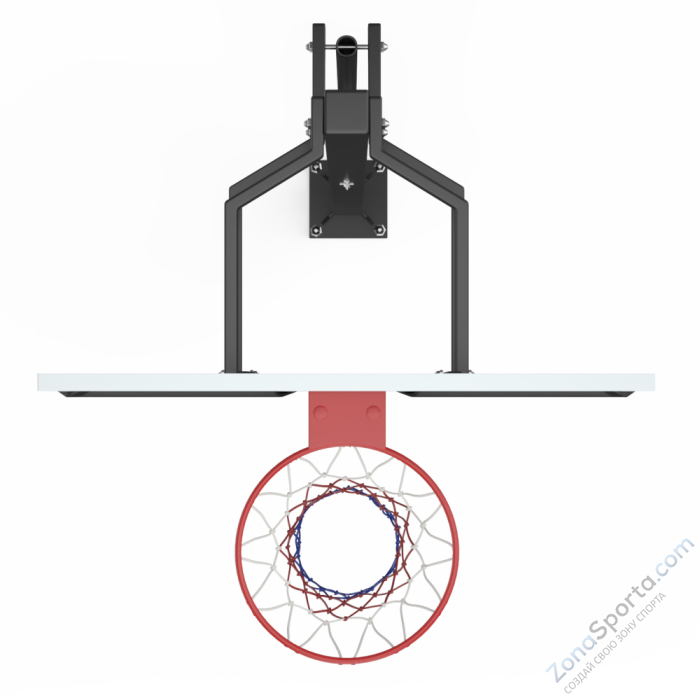 Баскетбольная стойка стационарная UNIX Line B-Stand-PC 54x32 R45 H230-305 см BSTSSTPR305_54PCBK