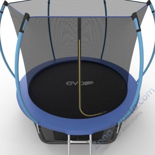 Батут Evo Jump Internal 10ft (Blue) с нижней сетью