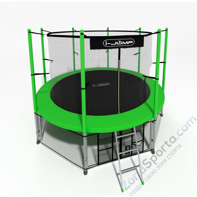 Батут i-Jump Classic 14ft green