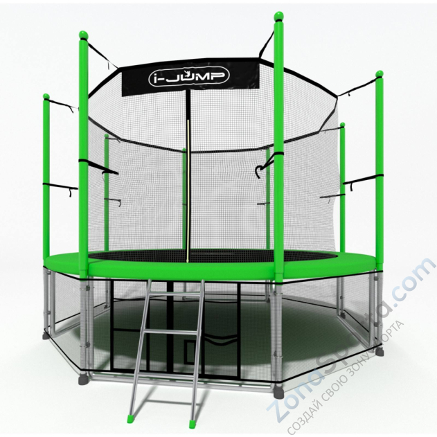Батут i-Jump Classic 14ft green