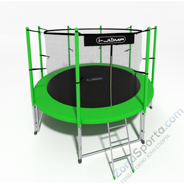 Батут i-Jump Classic Light 12ft green
