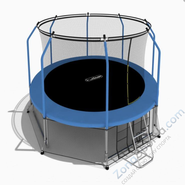 Батут i-Jump Elegant 12ft blue Батут i-Jump Elegant 12ft blue
