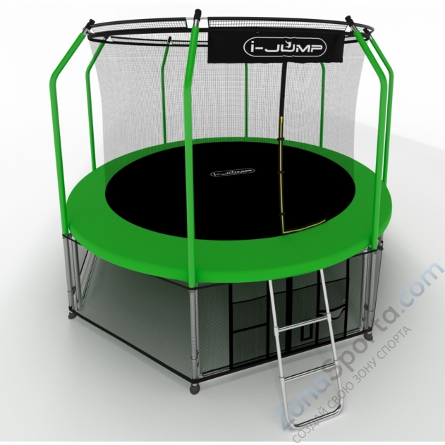 Батут i-Jump Elegant 8ft green