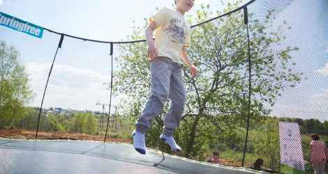 Батут овальный Springfree O200