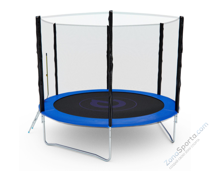 Батут с сеткой DFC Pelpo 10ft с лестницей, Blue