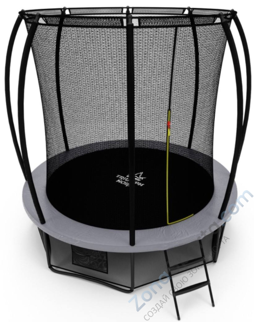 Батут Triumph Nord Премиальный Серый/Оранжевый 305 см Батут Triumph Nord Премиальный Серый/Оранжевый 305 см