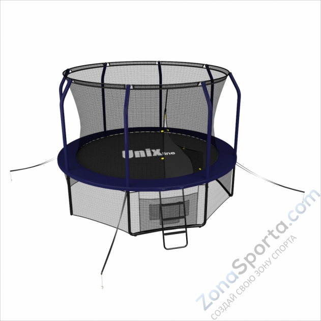 Батут Unix line 8 ft Supreme (Blue)