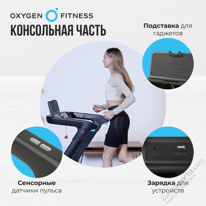 Беговая дорожка домашняя Oxygen Fitness Speedster Беговая дорожка домашняя Oxygen Fitness Speedster