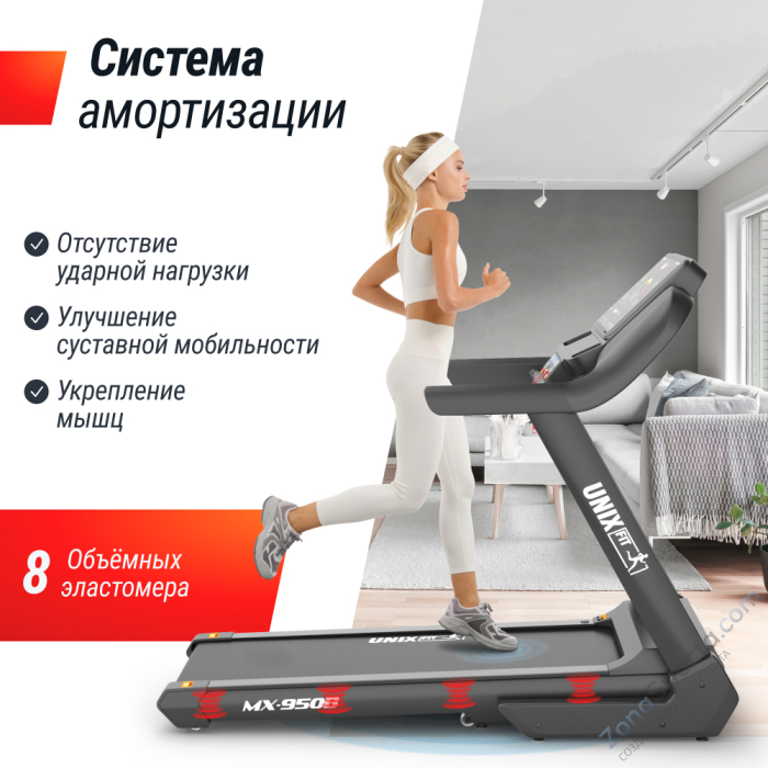 Беговая дорожка Unix Fit MX-950B Беговая дорожка Unix Fit MX-950B