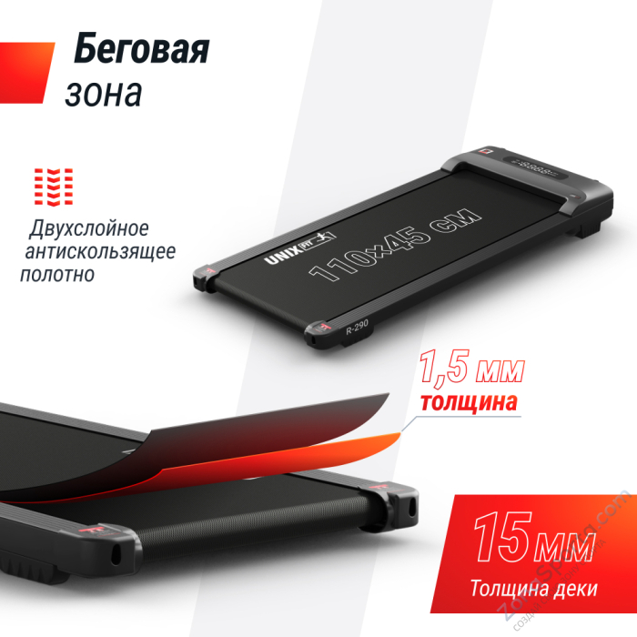 Беговая дорожка Unix Fit R-290 Беговая дорожка Unix Fit R-290