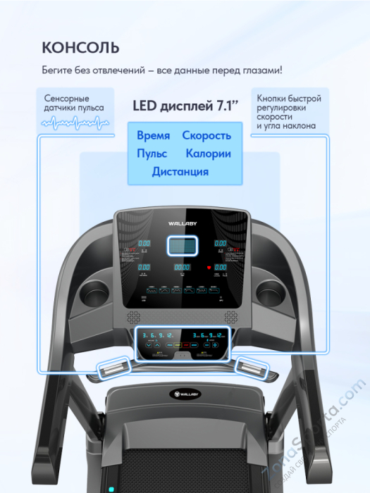 Беговая дорожка Wallaby TХ500