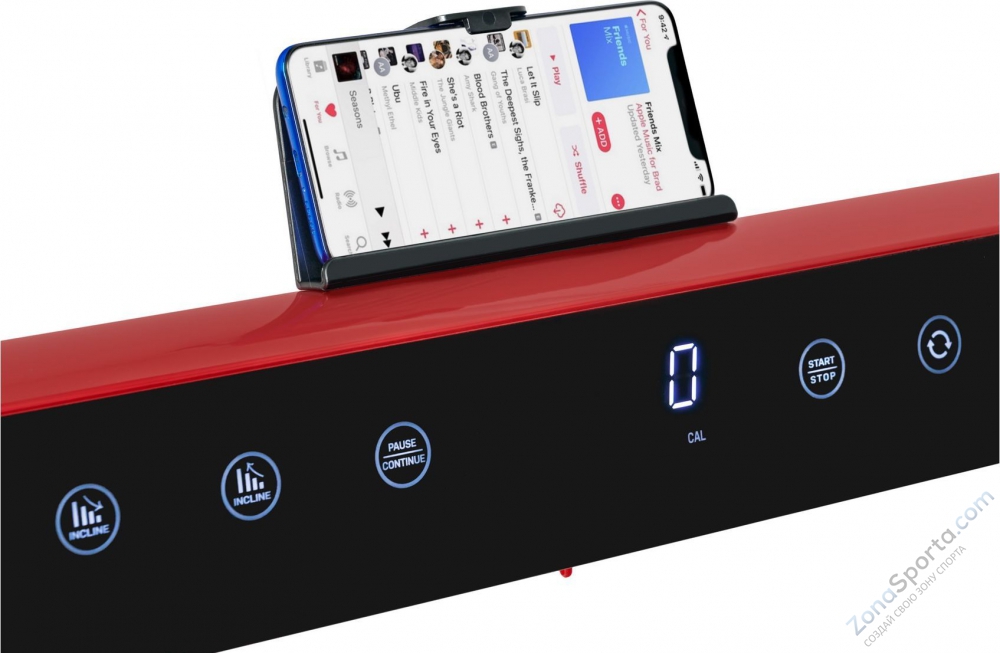 Беговая дорожка Titanium Masters Slimtech S60 (красная)