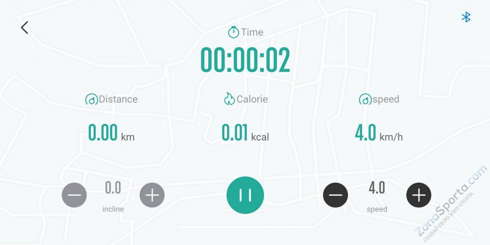 Беговая дорожка Titanium Masters Slimtech S60 (синяя) Беговая дорожка Titanium Masters Slimtech S60 (синяя)