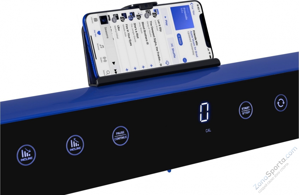 Беговая дорожка Titanium Masters Slimtech S60 (синяя) Беговая дорожка Titanium Masters Slimtech S60 (синяя)