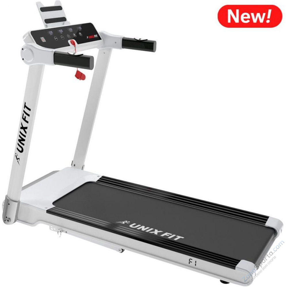 Беговая дорожка Unix Fit Hi-tech F1 Arctic Ice Беговая дорожка Unix Fit Hi-tech F1 Arctic Ice