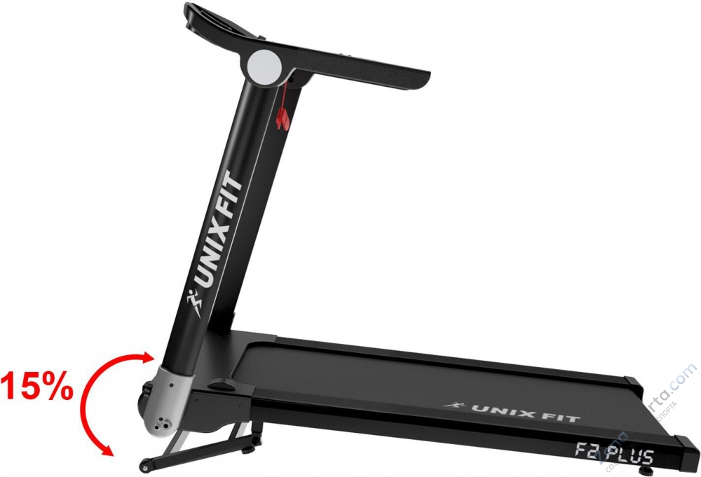 Беговая дорожка Unix Fit Hi-tech F2 Plus Dark Storm