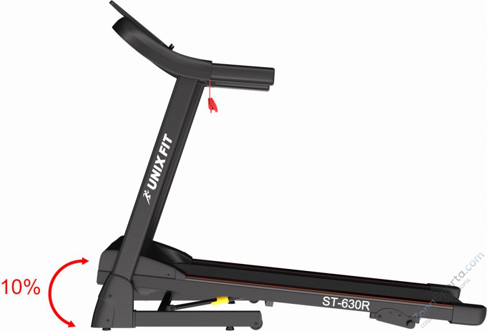 Беговая дорожка Unix Fit ST-630R Black