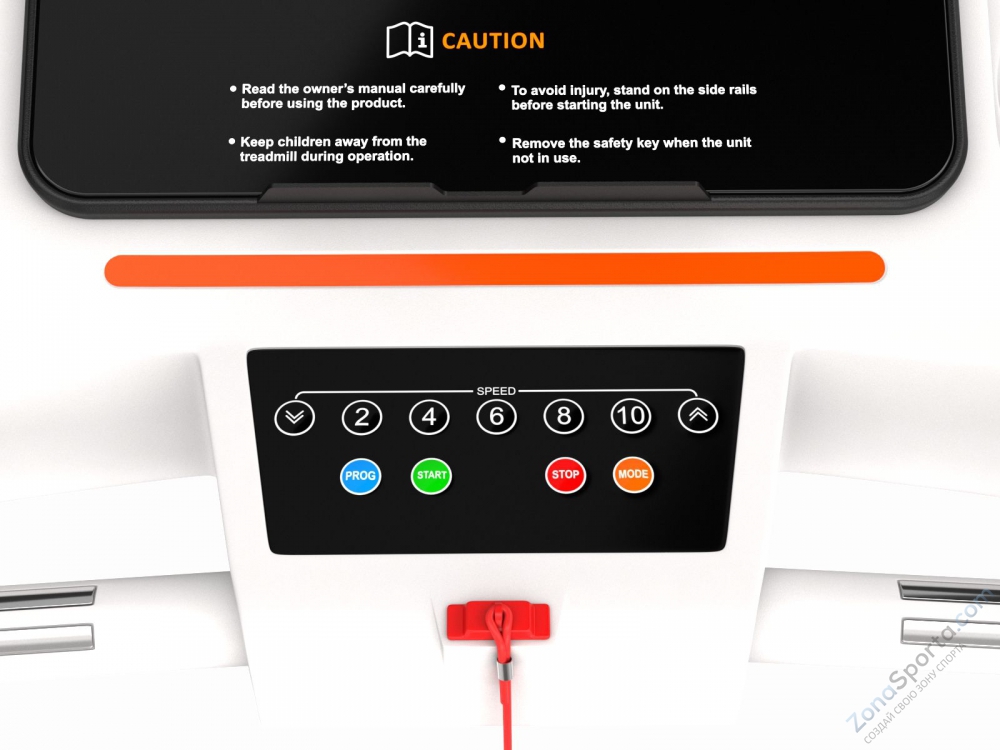 Беговая дорожка Unix Fit ST-630R White