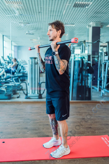 Бодибар FT 4 кг красный наконечник Original FitTools FT-BDB-4 Бодибар FT 4 кг красный наконечник Original FitTools FT-BDB-4