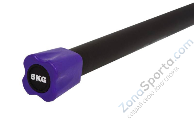 Бодибар FT 6 кг пурпурный наконечник Original FitTools FT-BDB-6 Бодибар FT 6 кг пурпурный наконечник Original FitTools FT-BDB-6