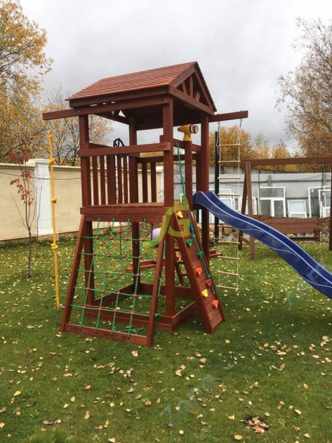 Деревянная детская площадка для дачи Igragrad Панда Фани Tower