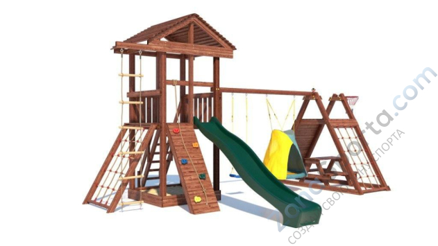 Детская площадка CustWood Family F9 