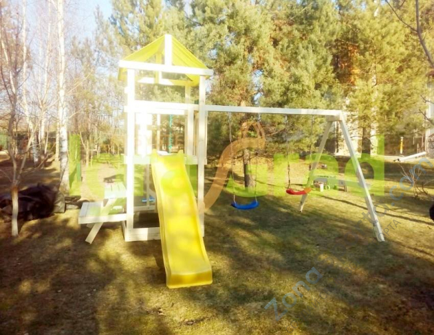 Детская площадка IgraGrad Крафтик со столиком и рукоходом