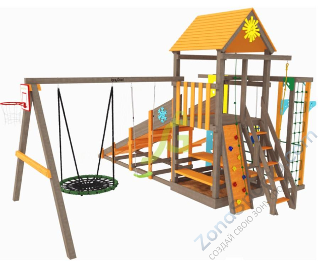 Детская площадка IgraGrad Спорт 1 с зимним модулем