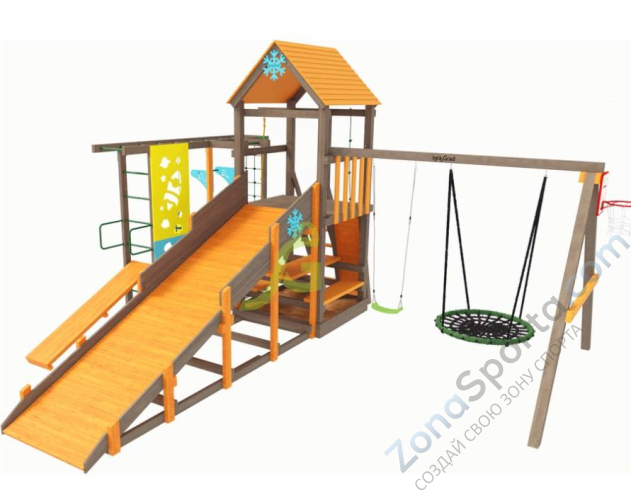Детская площадка IgraGrad Спорт 1 с зимним модулем