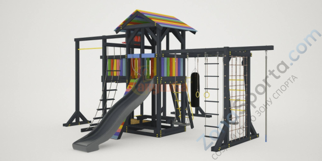 Детская площадка Савушка 2 (Black Edition)
