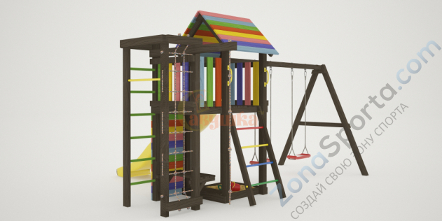 Детская площадка Савушка Мастер 10 (Brown Color)