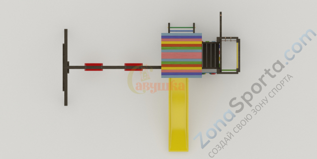 Детская площадка Савушка Мастер 10 (Brown Color)