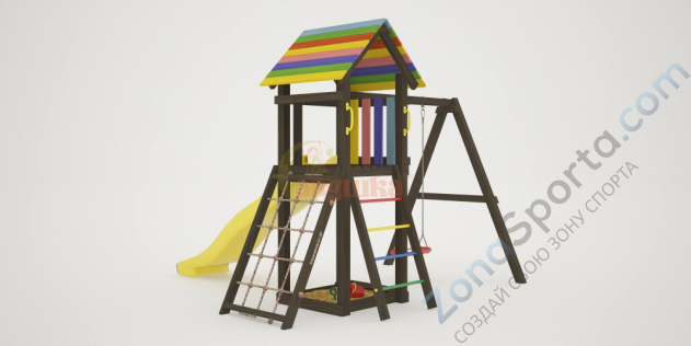 Детская площадка Савушка Мастер 7 (Brown Color)