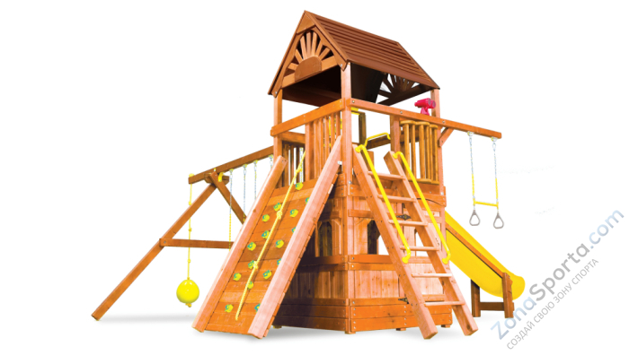 Детская игровая площадка Саншайн Фанхаус II Закрытый Домик ДК (Sunshine Funhouse II with LL WR)