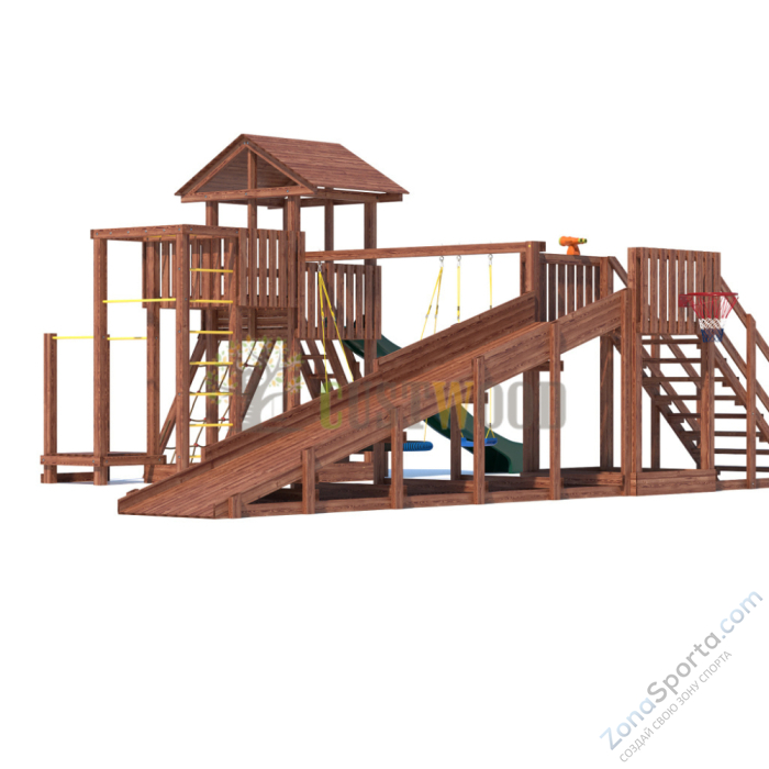 Детская площадка CustWood All-Season 5 (круглый год)
