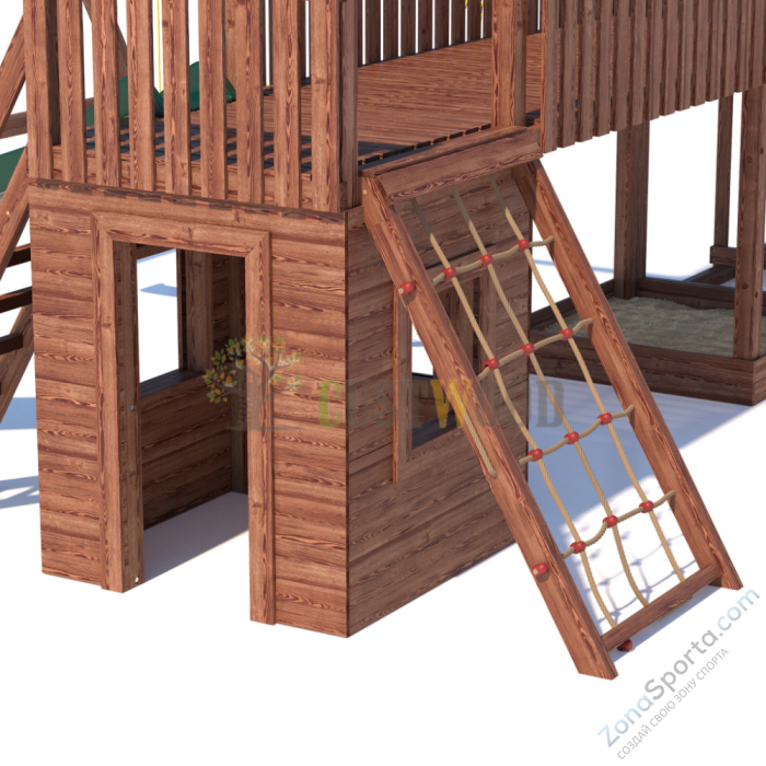 Детская площадка CustWood All-Season 9 (круглый год)