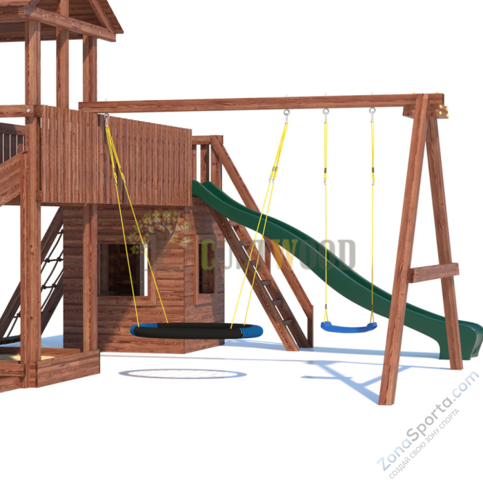 Детская площадка CustWood All-Season 9 (круглый год)