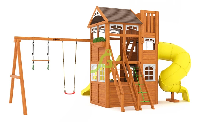 Детская площадка IgraGrad Клубный домик 4 Luxe