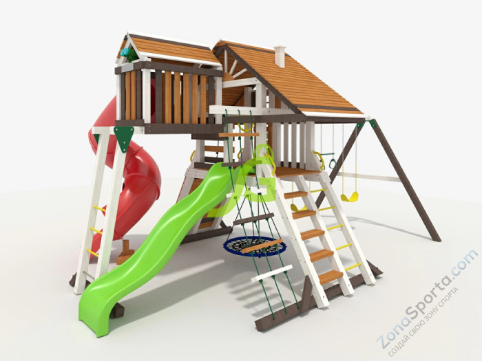 Детская площадка IgraGrad Крепость Фани Deluxe 2 мод.2