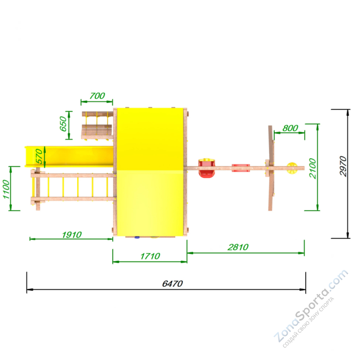 Детская площадка Пикник Оптимус Неверлэнд