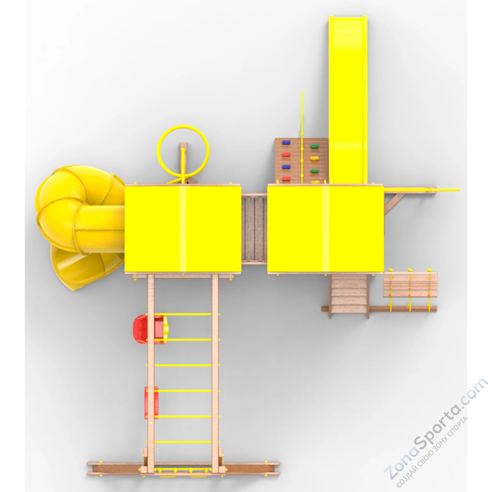 Детская площадка Пикник Оптимус Пацифик Light с винтовой трубой
