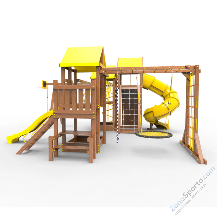 Детская площадка Пикник Оптимус Стэйдж К с винтовой трубой