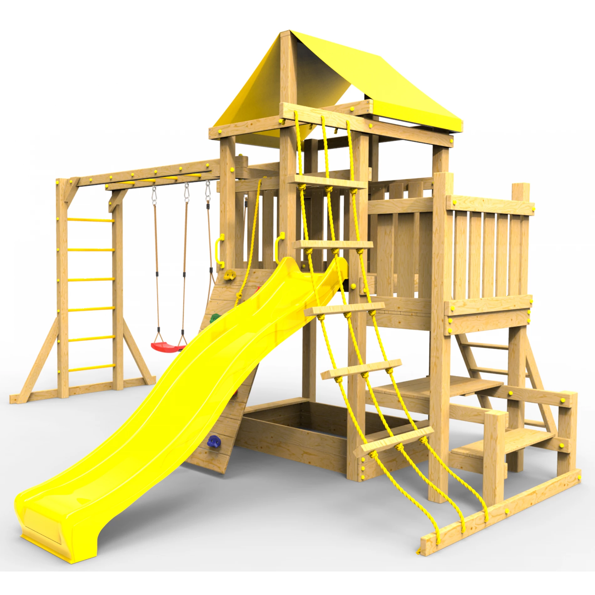 Детская площадка Пикник Стандарт Макси с рукоходом