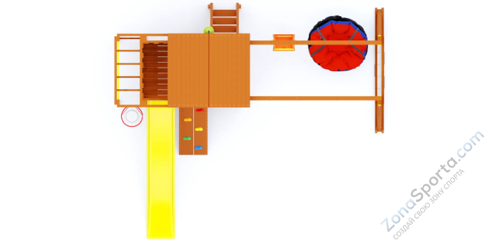 Детская площадка Савушка Мастер 4 Comfort Plus