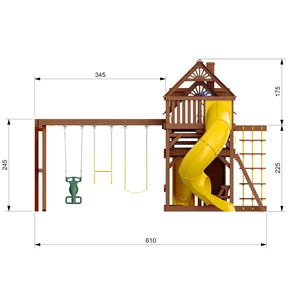 Детский игровой комплекс SunriseFort Делюкс-2