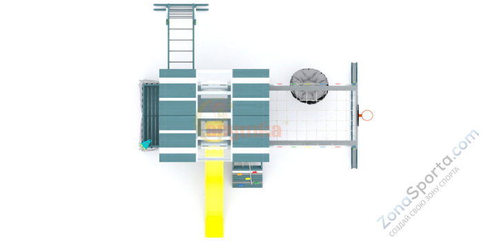 Детский игровой комплекс Савушка PlayHouse-3