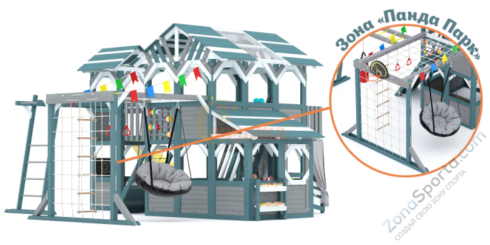 Детский игровой комплекс Савушка PlayHouse-5