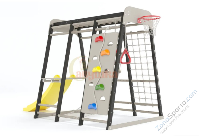 Детский комплекс Савушка Непоседа 2 nero-cappucino